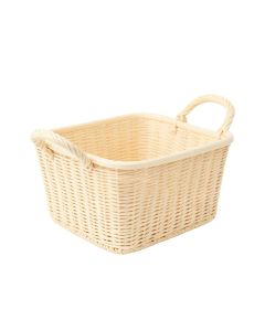 Cedar Crest Empty Storage Basket - Cream (synthetic illustration; no displayed measurements)