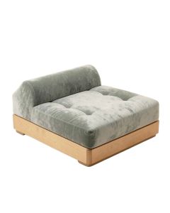 Bartlomiej 74 '' Chenille Armless Sleeper