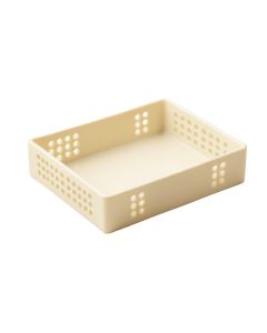 Bay Crossing Empty Under-Desk Cable Tray - Ivory