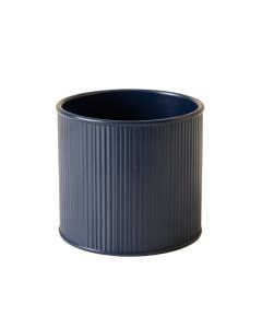 Willow Arc Empty Candle Holder - Navy (synthetic illustration; no displayed measurements)