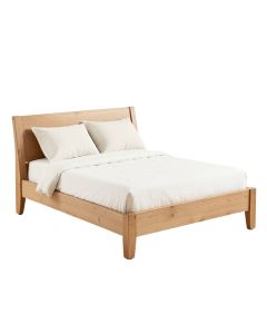 Boho Chic Platform Bed (synthetic illustration; no displayed measurements)