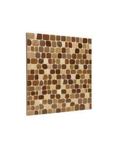 10 '' X 10 '' Vinyl Peel & Stick Mosaic Tile In Brown/Khaki/Beige (synthetic illustration; no displayed measurements)