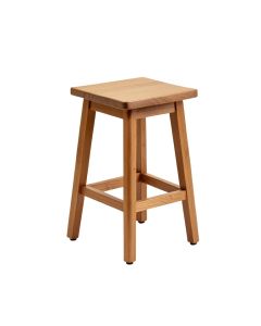 Haslingden Solid Wood 24 '' Counter Stool (synthetic illustration; no displayed measurements)