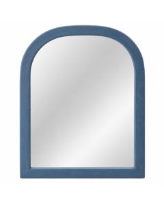 Clay Bend Framed Wall Mirror - Blue