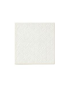 Brook Canyon Uninstalled Square Decorative Tile - White (synthetic illustration; no displayed measurements)