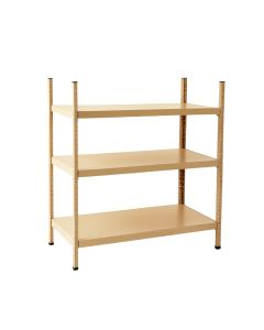 Birch Field Desktop Shelving Unit - Beige (synthetic illustration; no displayed measurements)