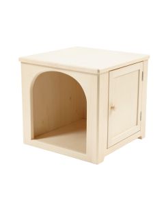 Fern Brook Empty Furniture-Style Litter Enclosure - Ivory (synthetic illustration; no displayed measurements)