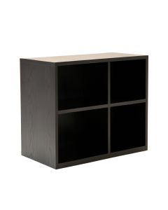 Hazel Canyon Desktop Shelving Unit - Black