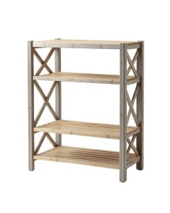Clay Brook Empty Seed-Starting Shelving Unit Without Lights - Gray (synthetic illustration; no displayed measurements)