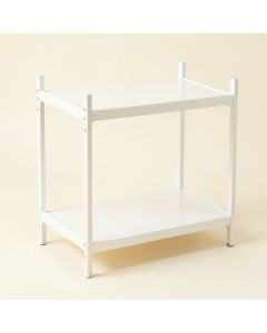 Harbor Branch Empty Countertop Canister Rack - White (synthetic illustration; no displayed measurements)