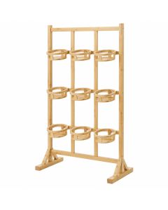 Hazel Crest Empty Vertical Garden Frame - Cream