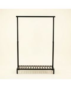 Maple Branch Empty Garment Rack - Black (synthetic illustration; no displayed measurements)