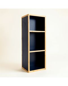 Cedar Crest Narrow Cubby Tower - Navy (synthetic illustration; no displayed measurements)