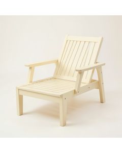 Glen Bluff Outdoor Lounge Chair - Cream (synthetic illustration; no displayed measurements)
