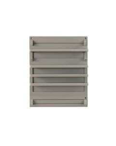 Harbor Bridge Empty Wall-Mounted Tool Organizer Panel - Gray (synthetic illustration; no displayed measurements)