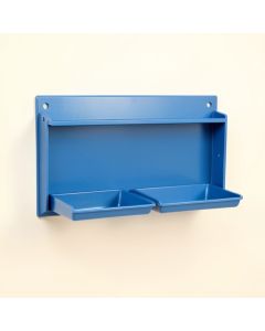 Linden Brook Empty Wall-Mounted Tool Organizer Panel - Blue (synthetic illustration; no displayed measurements)