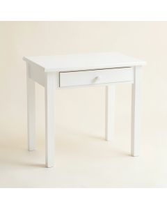 Dune Bridge Small Writing Desk - White (synthetic illustration; no displayed measurements)
