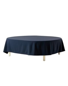 River Branch Flat Bed Sheet - Navy