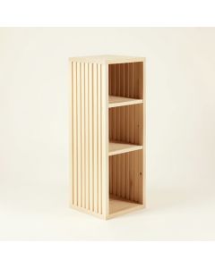 Aspen Bluff Narrow Cubby Tower - Ivory (synthetic illustration; no displayed measurements)