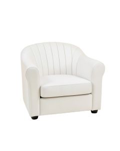 Alder Bluff Upholstered Armchair - White