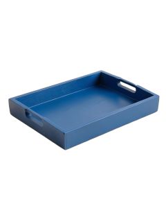 Moss Bridge Serving Tray - Blue