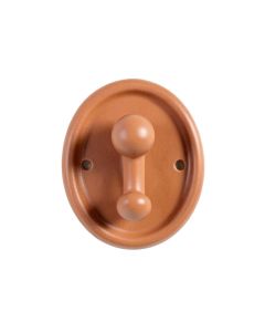 Pine Arc Wall-Mounted Robe Hook - Terracotta
