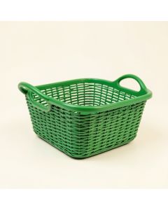 Stone Canyon Empty Storage Basket - Green (synthetic illustration; no displayed measurements)