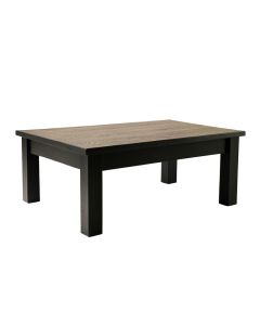 River Crest Coffee Table - Black (synthetic illustration; no displayed measurements)