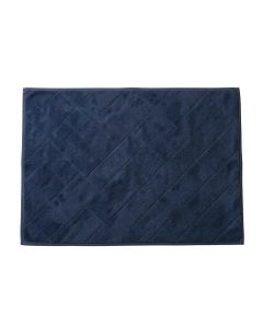 Cove Crest Bath Mat - Navy (synthetic illustration; no displayed measurements)
