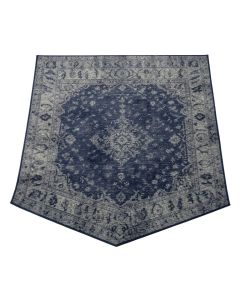 Rizzi Power Loom Navy/Gray Rug