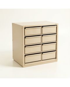 Shore Bend Small-Parts Storage Drawer Cabinet - Beige (synthetic illustration; no displayed measurements)