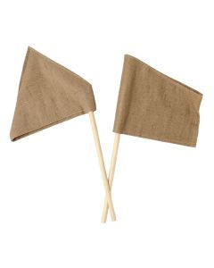Merry Christmas Camper 2-Sided Burlap 18 X 13 In . Flag Set