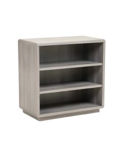 Fern Bluff Low Bookcase - Gray (synthetic illustration; no displayed measurements)
