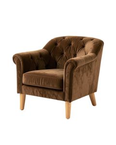 39 '' Wide Tufted Velvet Armchair