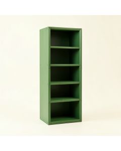 Heath Branch Narrow Cubby Tower - Green (synthetic illustration; no displayed measurements)