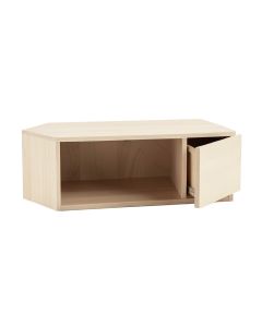 Linden Crossing Shoe Storage Bench - Beige