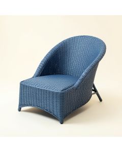 Cedar Crest Outdoor Lounge Chair - Blue (synthetic illustration; no displayed measurements)