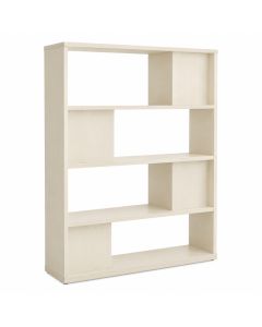 Clay Bend Freestanding Bookcase - Cream