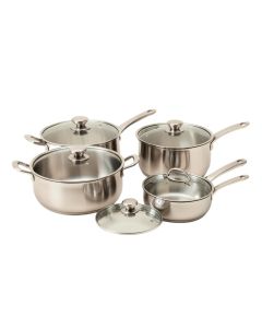 Cook N Home 12 Piece Stainless Steel Cookware Set