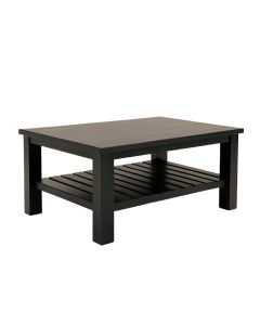 Stone Crossing Coffee Table - Black (synthetic illustration; no displayed measurements)