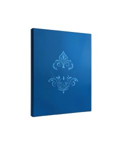 Meditation In Blue - Print On Metal