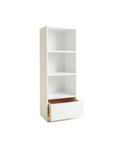 Glen Edge Narrow Cubby Tower - White (synthetic illustration; no displayed measurements)