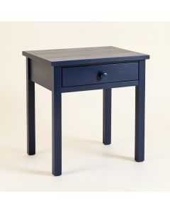 Spruce Arc Side Table - Navy (synthetic illustration; no displayed measurements)