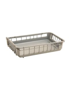 Hill Bluff Empty Under-Desk Cable Tray - Gray (synthetic illustration; no displayed measurements)