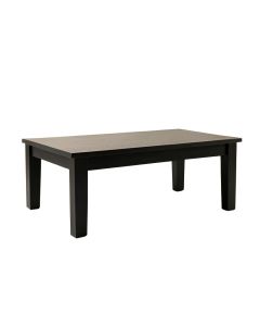 Laurel Bluff Coffee Table - Black (synthetic illustration; no displayed measurements)