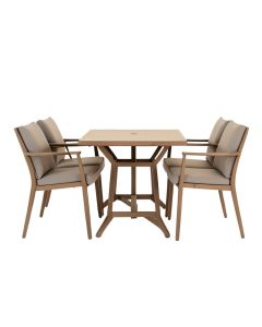 Zaina 3 Piece Bistro Set With Cushions