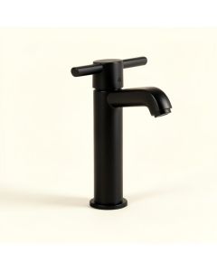 Brass Single Hole Bathroom Faucet (synthetic illustration; no displayed measurements)