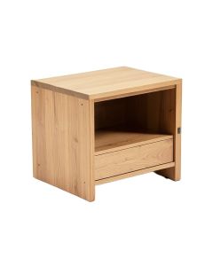 Coughlin Solid Wood End Table With Storage