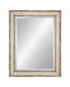 Jurgensen Distressed Traditional Beveled Accent Mirror