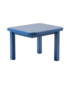 Rowan Bridge Compact Balcony Table - Blue (synthetic illustration; no displayed measurements)